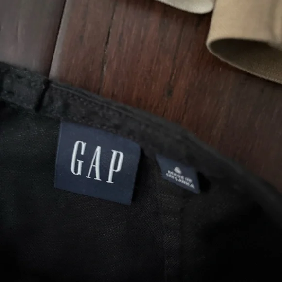 GAP Tan, Eggshell, and Black A-Line Midi Skort Casual - Picture 6 of 11